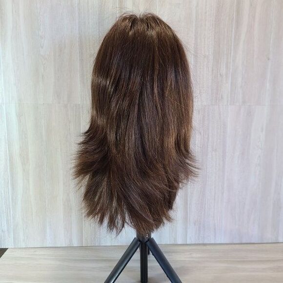 Alan Eaton Collection Wig Natural Style Color 23 Brown Synthetic Hairpiece NWT - Picture 3 of 10